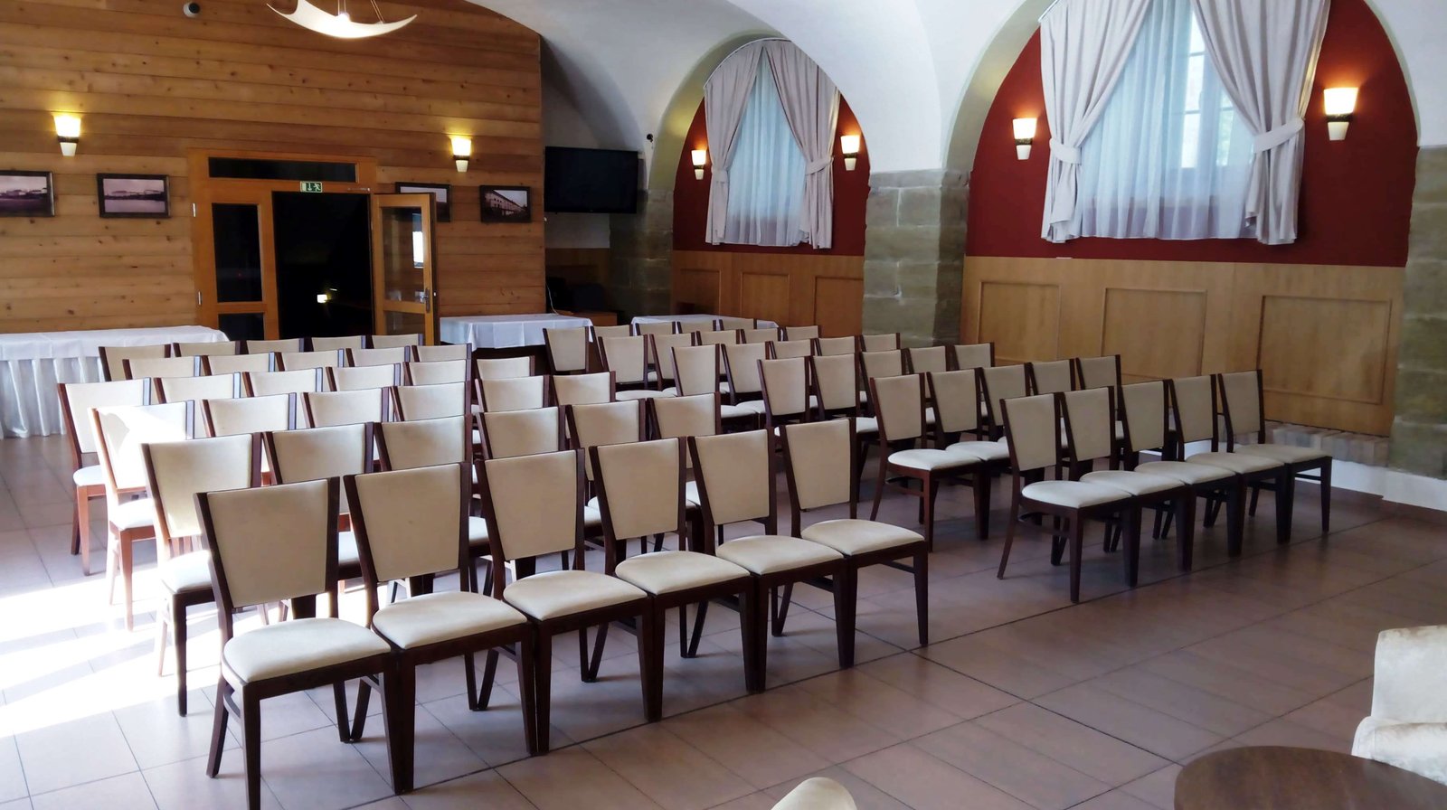 Konferenční sál v Chateau Orlice