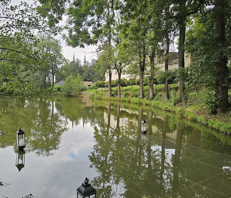 Hladina rybníka